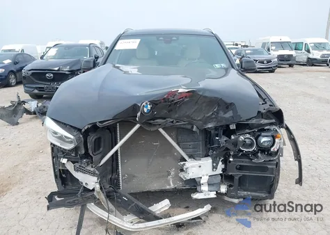 2018 BMW X3 xDrive30I из США, поврежденный, VIN 5UXTR9C56JLC69894